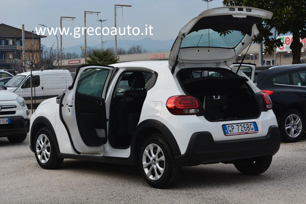 Citroen C3 BlueHDi 100 ss Van 2 posti autocarro