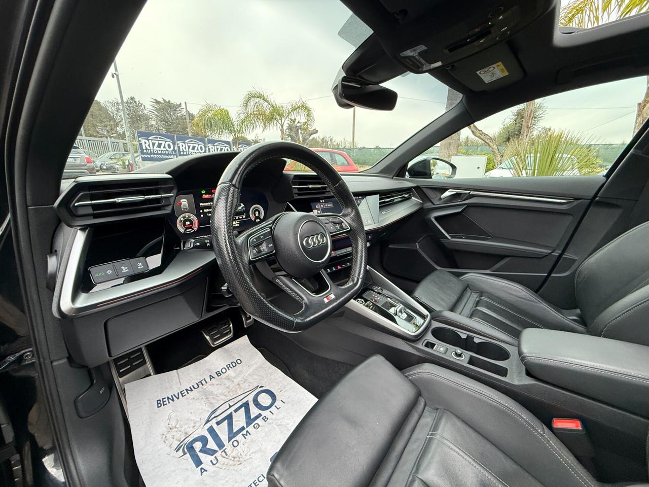 AUDI A3 SPB 35TDI S-LINE IDENTITY BLACK TETTO B&O 12/2021
