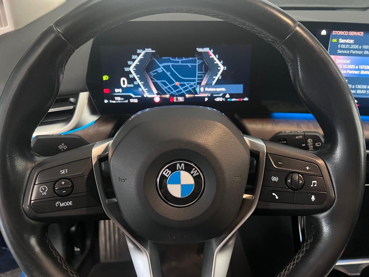 Bmw 218 d 150cv A.T. Active Tourer Luxury auto LED/PELLE/LUCI PERFETTA!!