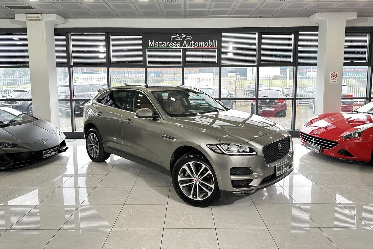 Jaguar F-Pace 2.0 240cv TettoPelle Tagliandata Finanziabiale garanzia