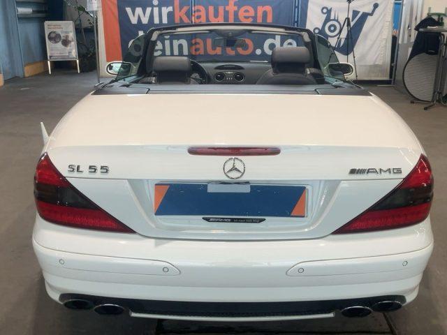 MERCEDES-BENZ SL 55 AMG AMG 500CV BIANCO ORIGINALE ! TAGLIANDI TUTTI MERCE