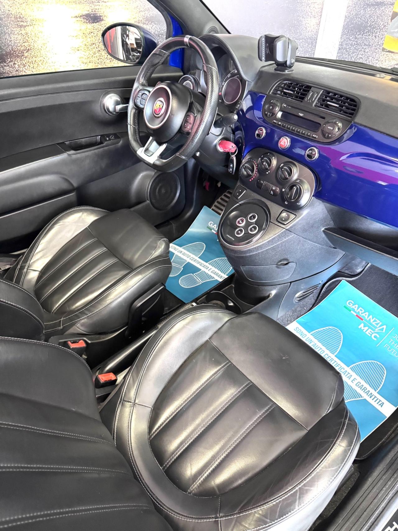 ABARTH 500 CABRIO ELABORATA 300CV MOTORE NUOVO AUTOMATICA OK PERMUTE FINANZIABILE AKRAPOVIC