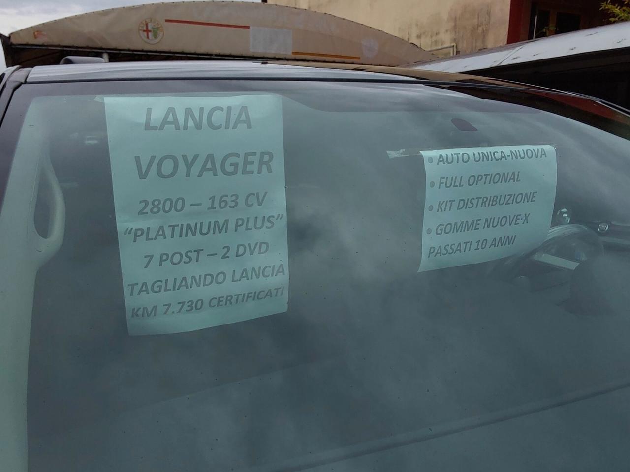 Lancia Voyager 2.8 D. 163 CV PLATINIUM PLUS KM 7.700