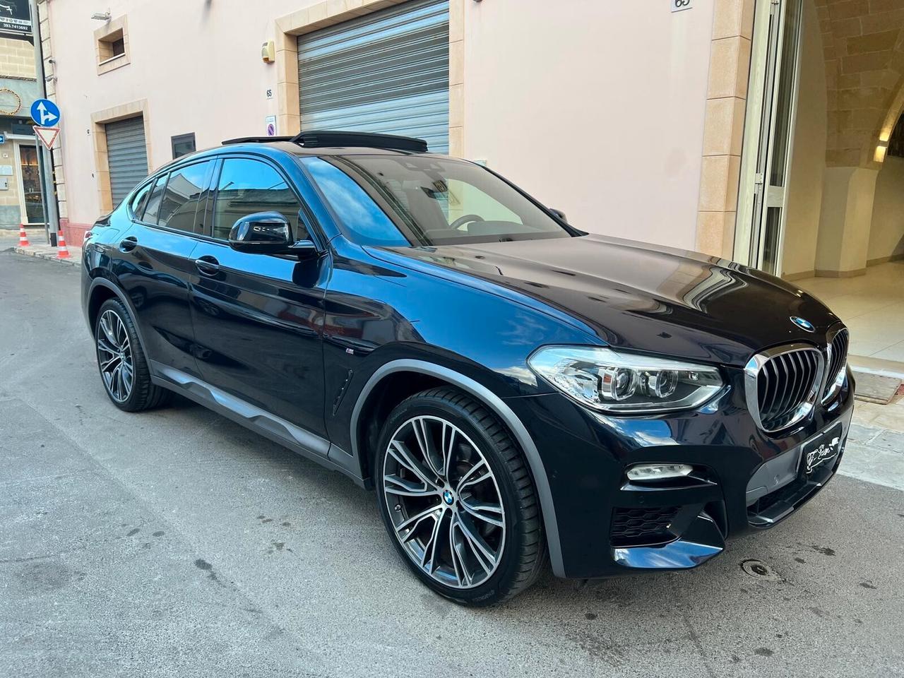 BMW X4 M-SPORT X 2.0 X-DRIVE 190CV TETTO PELLE NAVI ANNO 2019