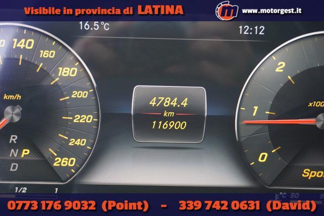 MERCEDES-BENZ E 220 d S.W. Auto Sportplus IVA ESPOSTA