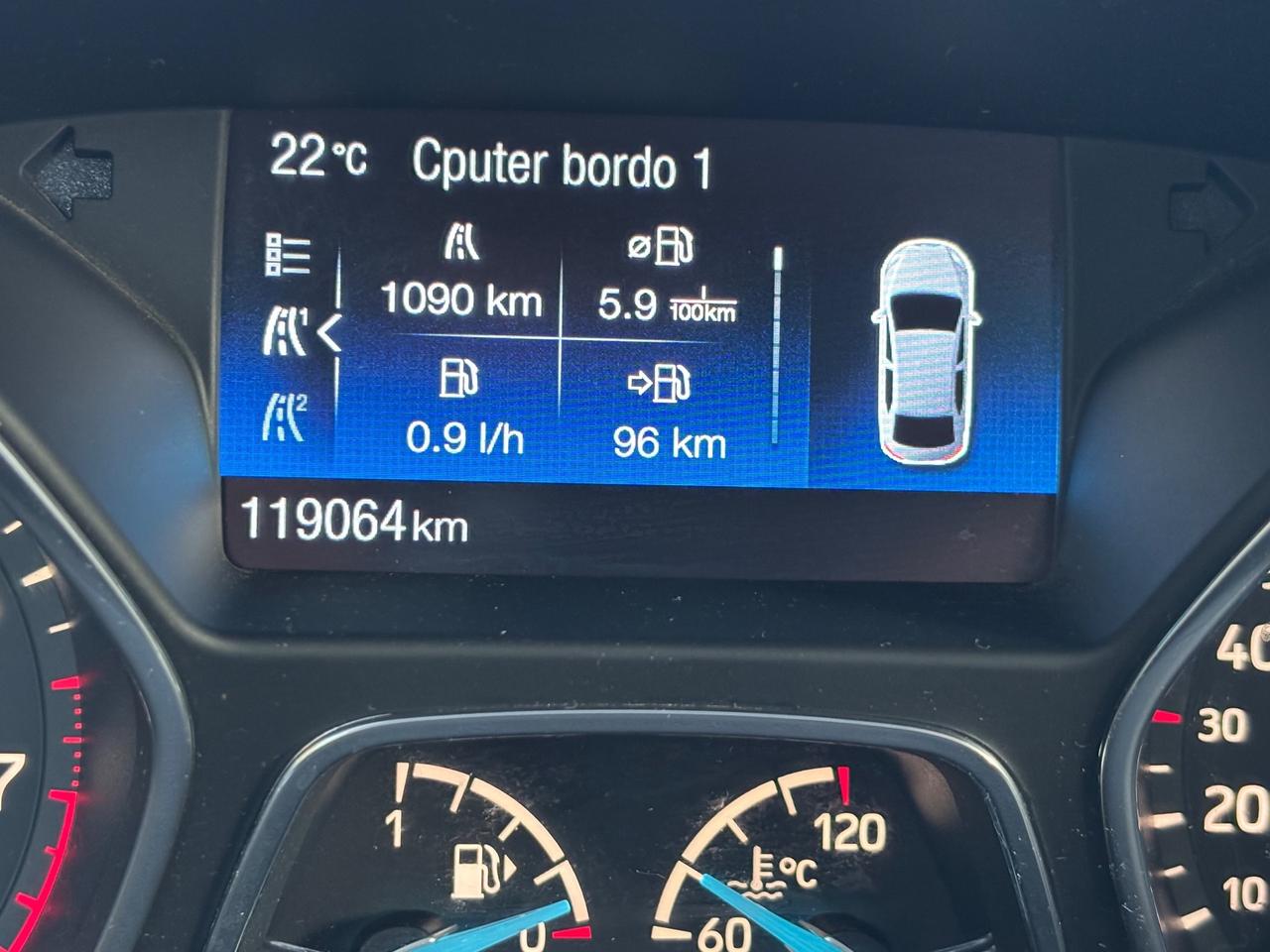 Ford Focus 1.0 benzina 5 porte