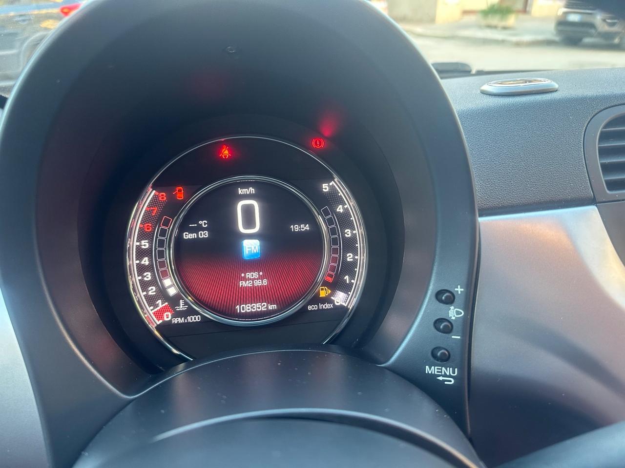 Fiat 500C CABRIOLET 4/2014 KM 108235 CERT 1PROP