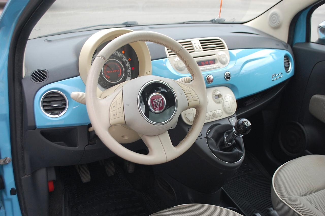 Fiat 500 900 TwinAir Lounge 85CV Uff Italy Lega USB Tetto