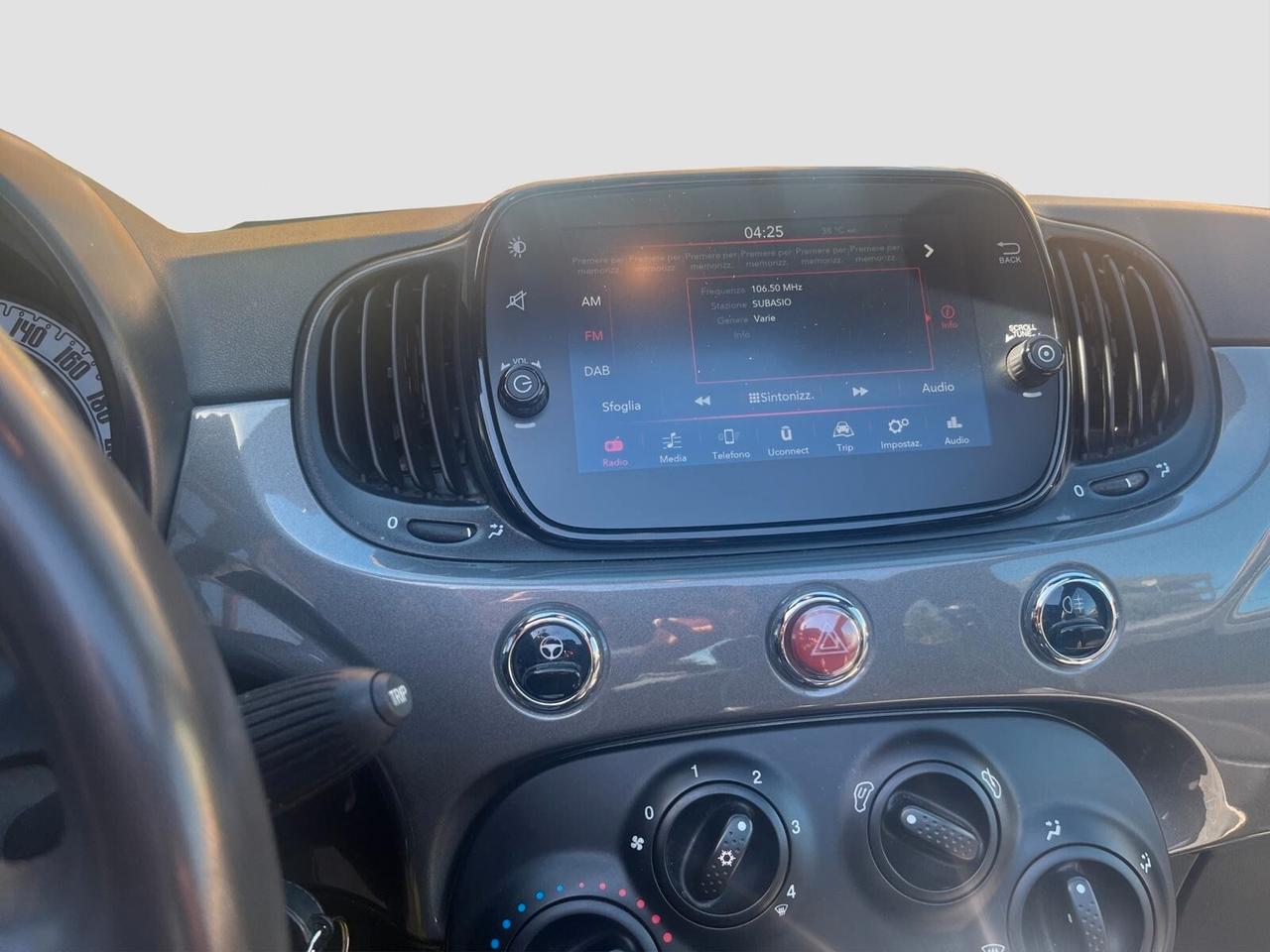 Fiat 500 C 1.2 Benzina 69 cv Dualogic Lounge Cabrio 2020