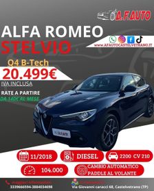 Alfa Romeo Stelvio 2.2 Turbodiesel 210 CV AT8 Q4 B-Tech