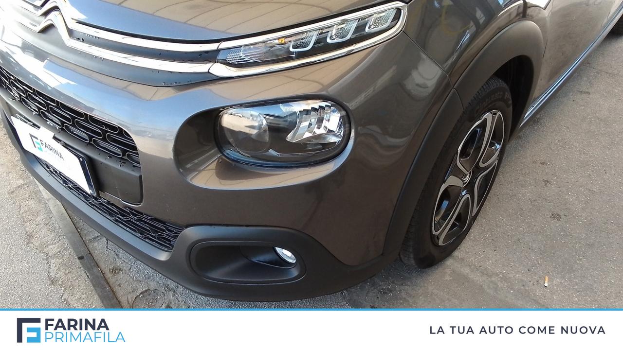 CITROEN C3 III 2017 - C3 1.2 puretech Feel s&s 83cv neopatentati my18