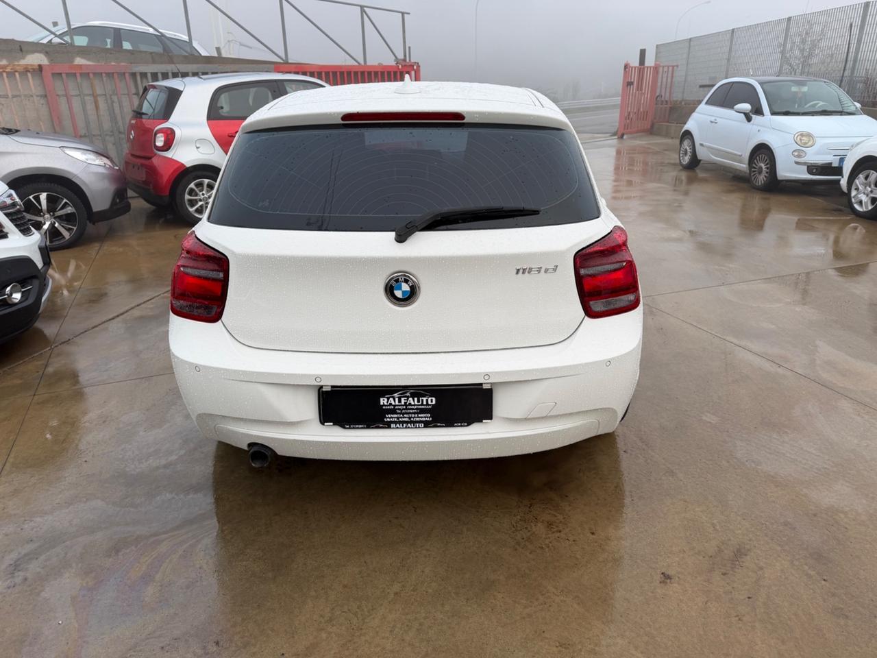 Bmw 118 118d cat 5 porte Eletta DPF