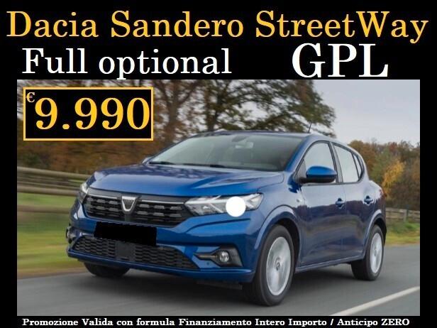 Dacia Sandero Streetway 1.0 TCe ECO-G Comfort GPL