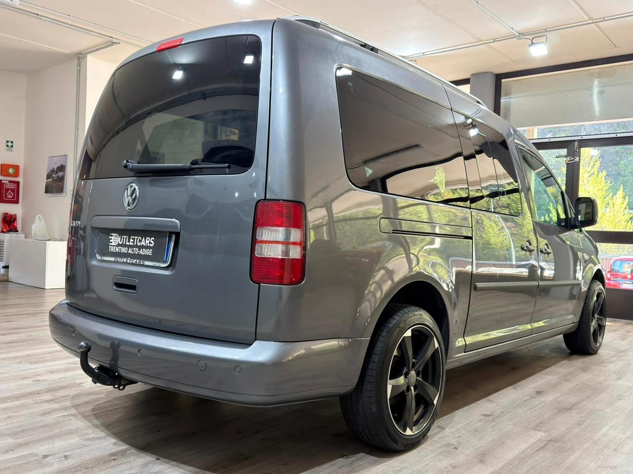 VW CADDY MAXI 1.6 TDI 102CV 7POSTI GANCIO TRAINO