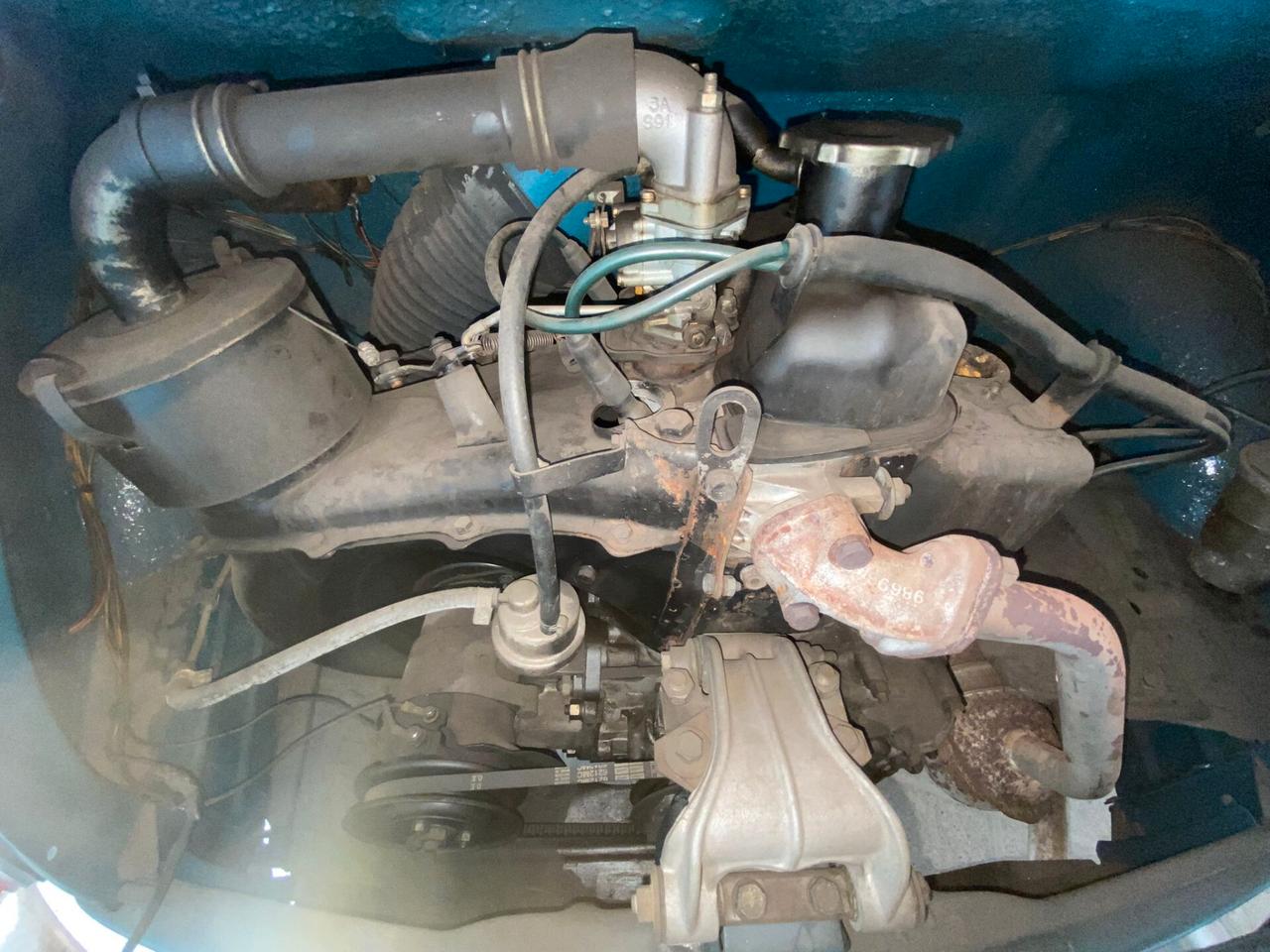 FIAT 500 F (1970) - BLU TURCHESE - CON TARGHE E LIBRETTO ORIGINALI