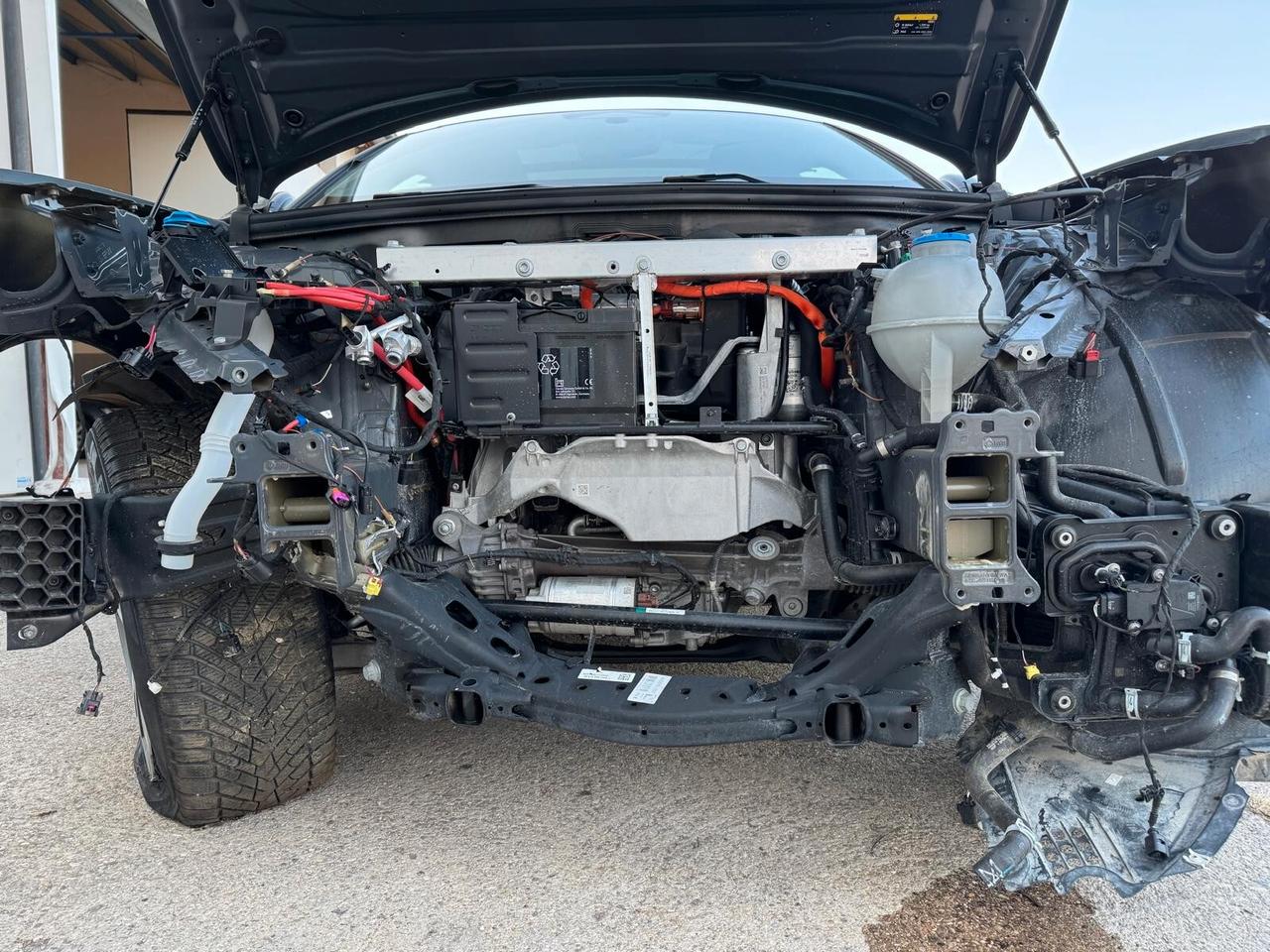 Audi Q6 e-tron S line quattro 387cv INCIDENTATA GANCIO TRAINO