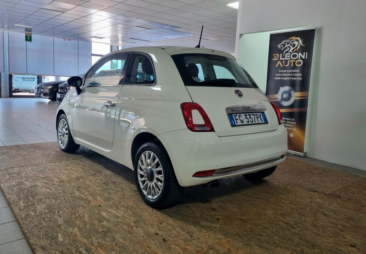 FIAT 500 1.2 BENZINA 69CV LOUNGE NEOPATENTATI