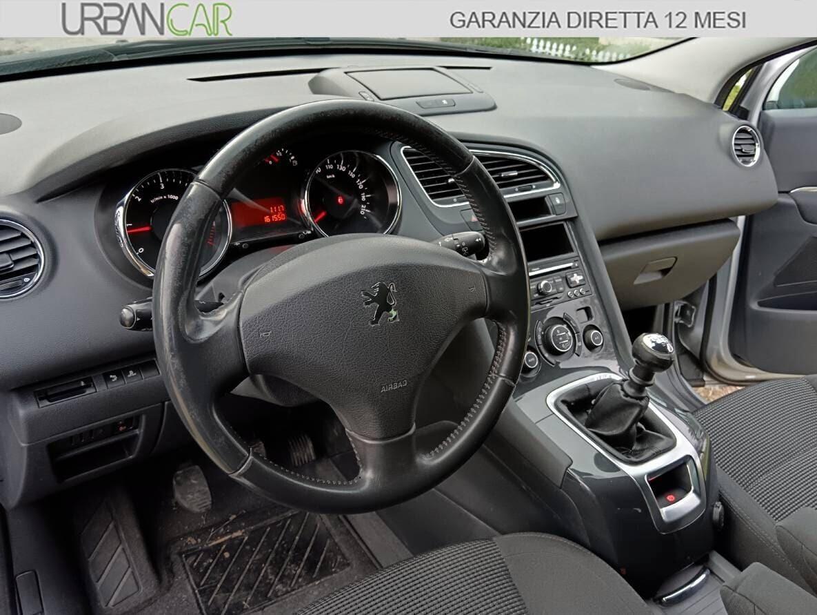 PEUGEOT 5008 1.6 HDI 110 cv 7 posti - GARANZIA