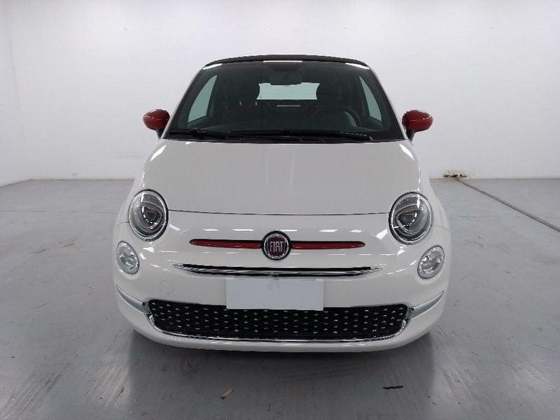 FIAT 500C 1.0 hybrid (Red) 70cv