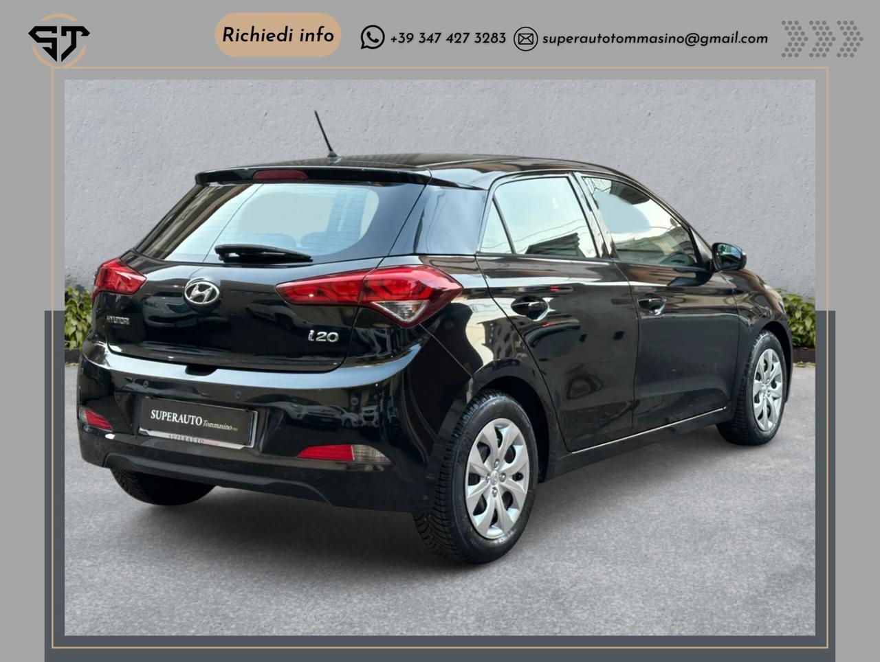 Hyundai i20 1.1 CRDi 75 CV 5 porte KM 84.000 Certificati