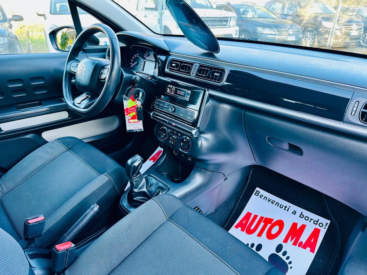 Citroen C3 2017 1,2 benzina OK NEOPATENTATI GARANZIA 12 mesi ! ! !