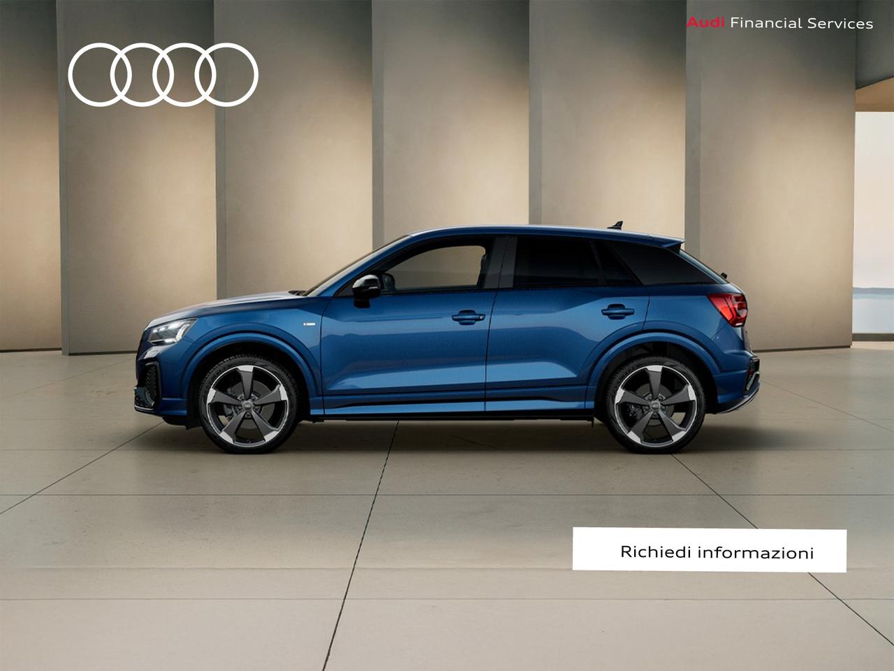 Audi Q2 35 1.5 tfsi identity black s-tronic