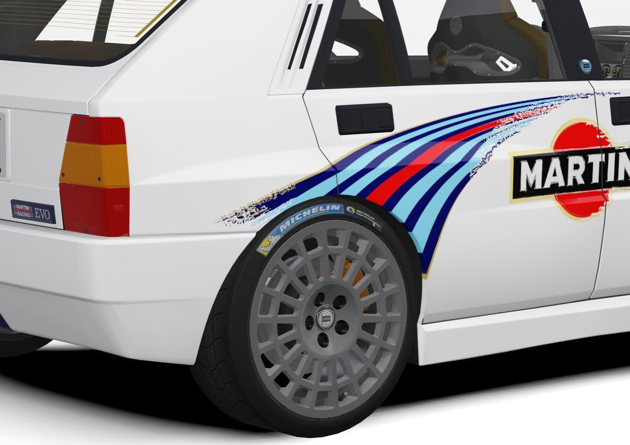 LANCIA Delta DELTA EVO MARTINI RACING BY MIKI BIASION N.3/8