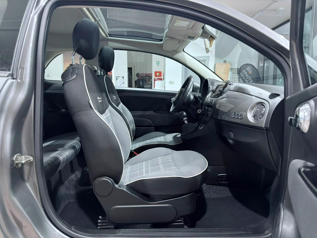 FIAT 500 1.2 69cv 89.000km 2018 TETTO PANORAMICO