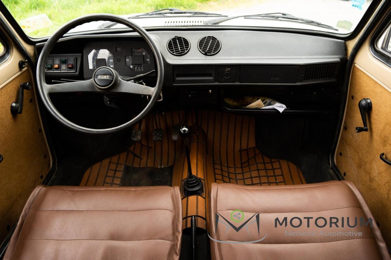 Fiat 127 "RUSTICA" - TARGA NERA ORIGINALE