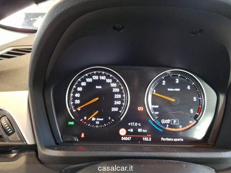 BMW X1 X1 xDrive18d Business Advantage FINO A 3 ANNI DI GARANZIA KM ILLIMITATI PARI ALLA NUOVA