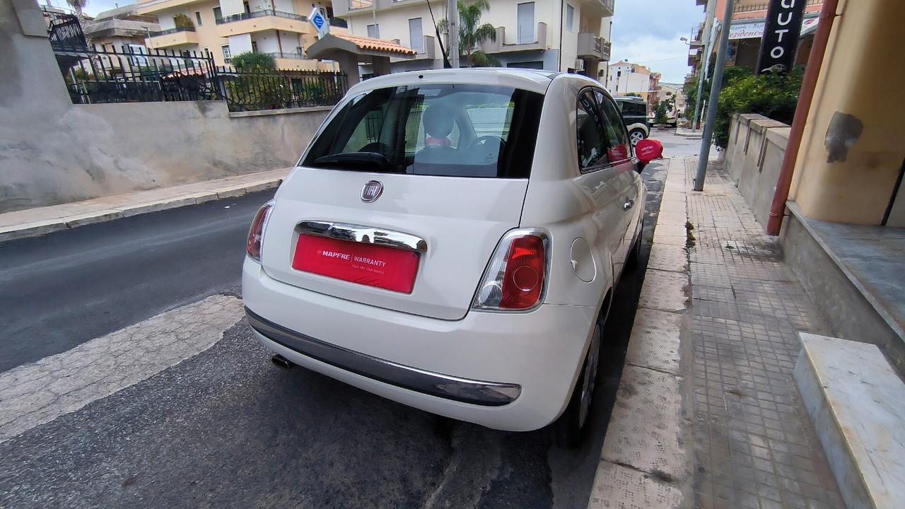 Fiat 500 1.2 Lounge-2010-UNIPROPRIETARIO- 44.000 KM