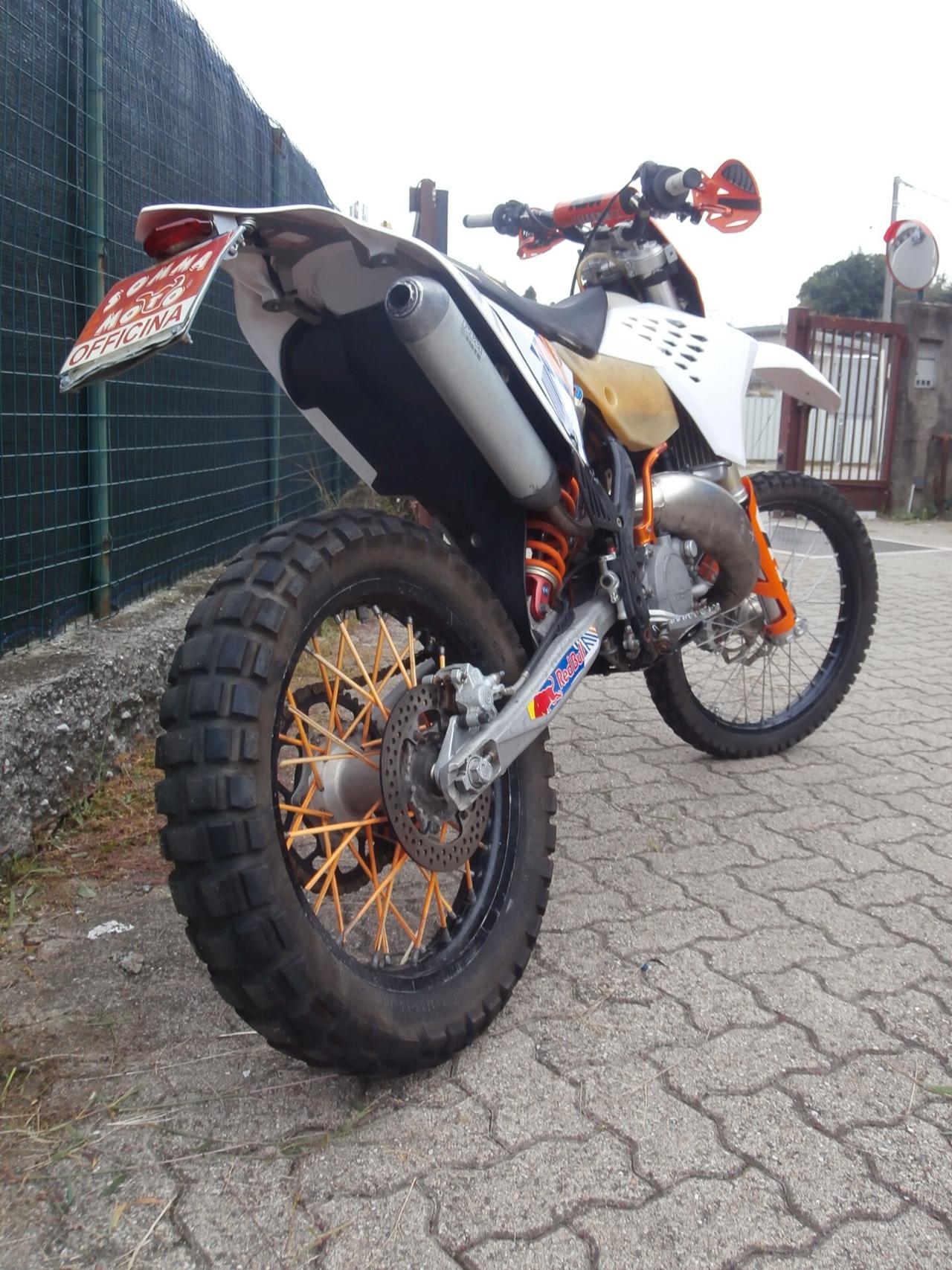 Ktm 125 EXC del 2008 compreso trapasso-tagliando-garanzia