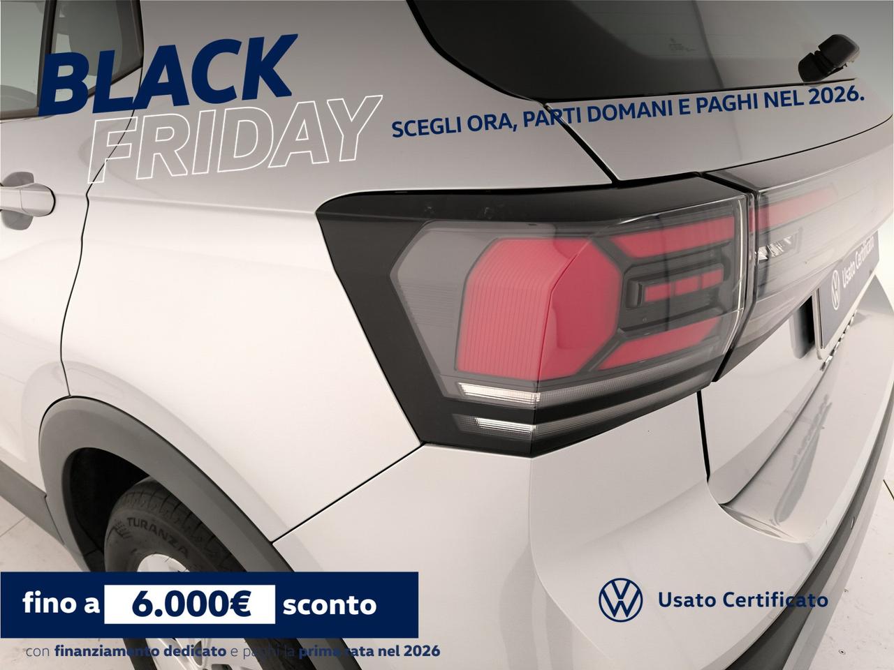 Volkswagen T-Cross 1.0 tsi life 95cv