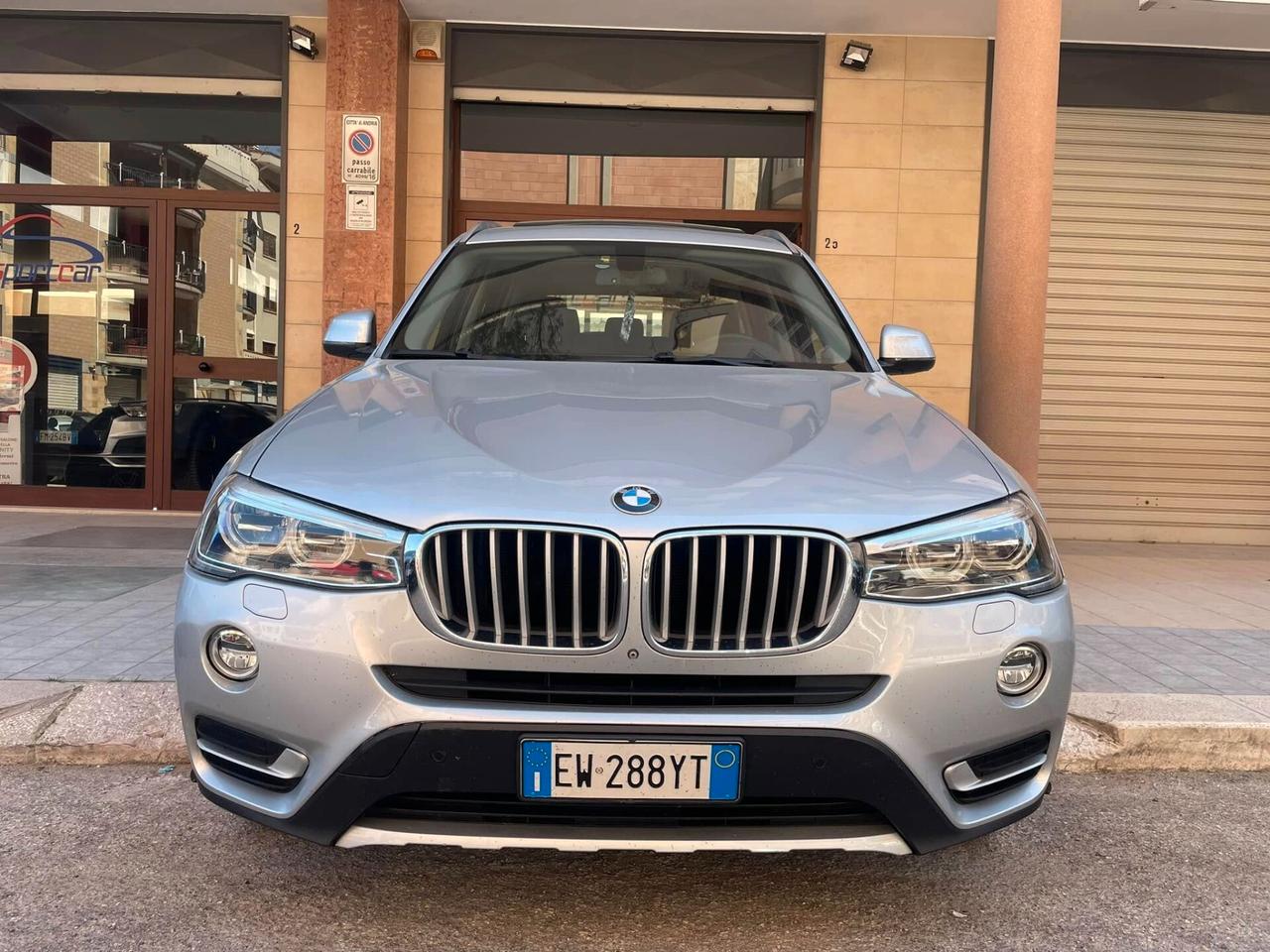 Bmw X3 xDrive20d xLine TETTO NAVY PELLE LED 360