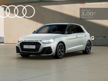 Audi A1 sportback 30 1.0 tfsi identity black 116cv s-tronic