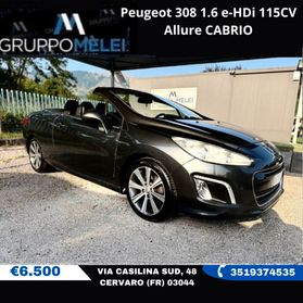 Peugeot 308 1.6 e-HDi 115CV Allure CABRIO