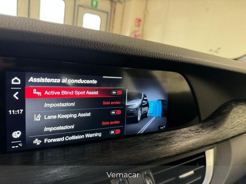 Alfa Romeo Stelvio 2.2 T D 190CV Business AT8 Q4-PELLE TOT-RETROC PACK DRIVER-ENTRY SAFETY SOLO KM 50700!