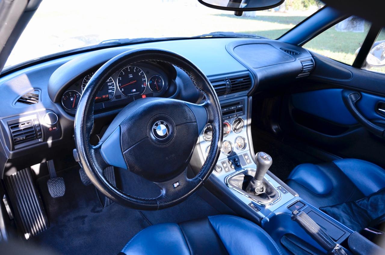 BMW Z3 M ROADSTER 3.2 321cv, STORICO SERVICE COMPLETO BMW, ISCRITTA ASI, PERMUTE