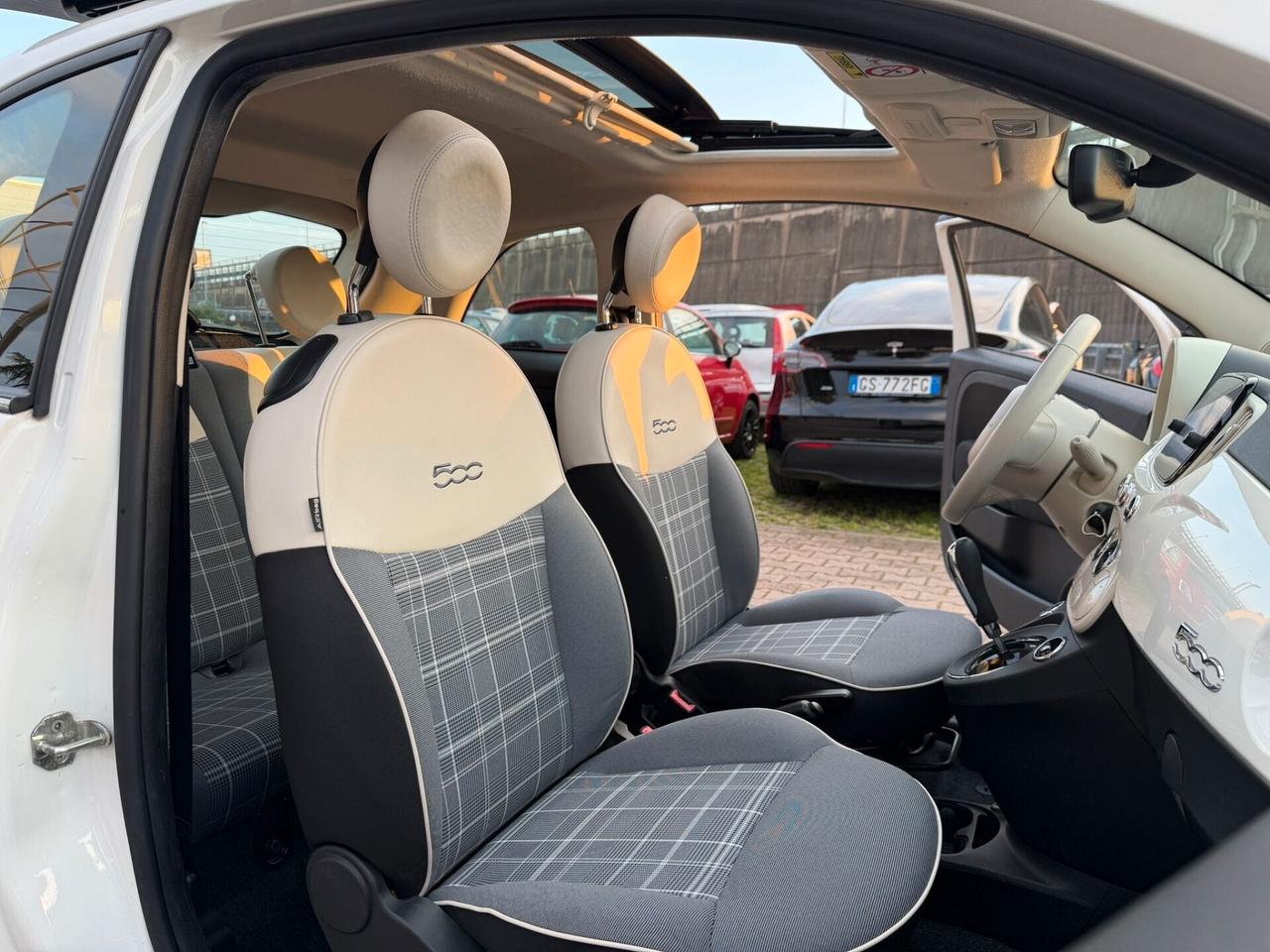 Fiat 500 1.2 Lounge AUTOMATICA TETTO PANORAMICO APRIBILE OK NEOPATENTATI