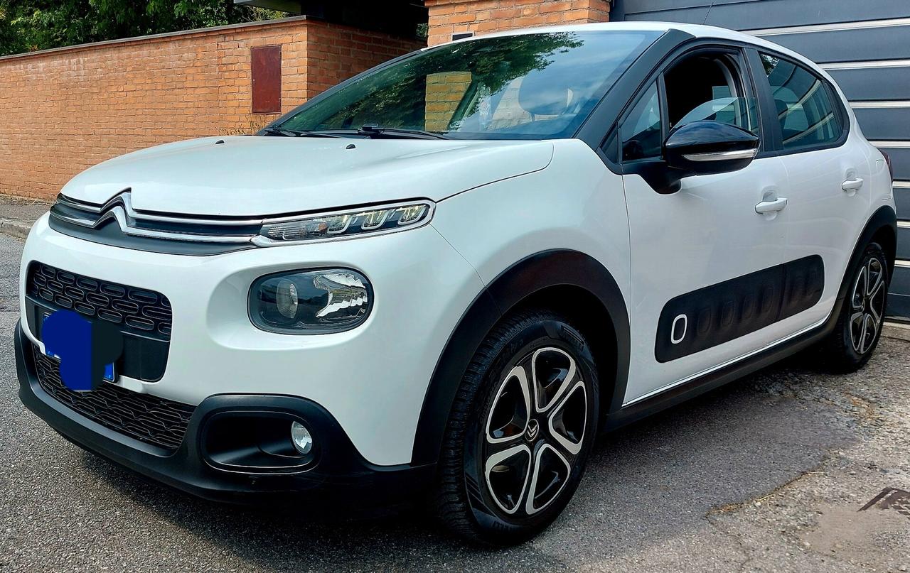 Citroen C3 benzina 1.2 neopatentati anno 2019 euro6B