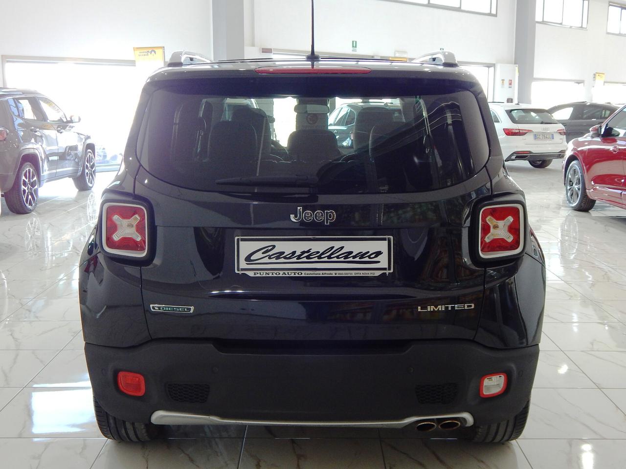 Jeep Renegade 1.6 mjt Limited 120cv TETTO-NAVI-PELLE-PARK