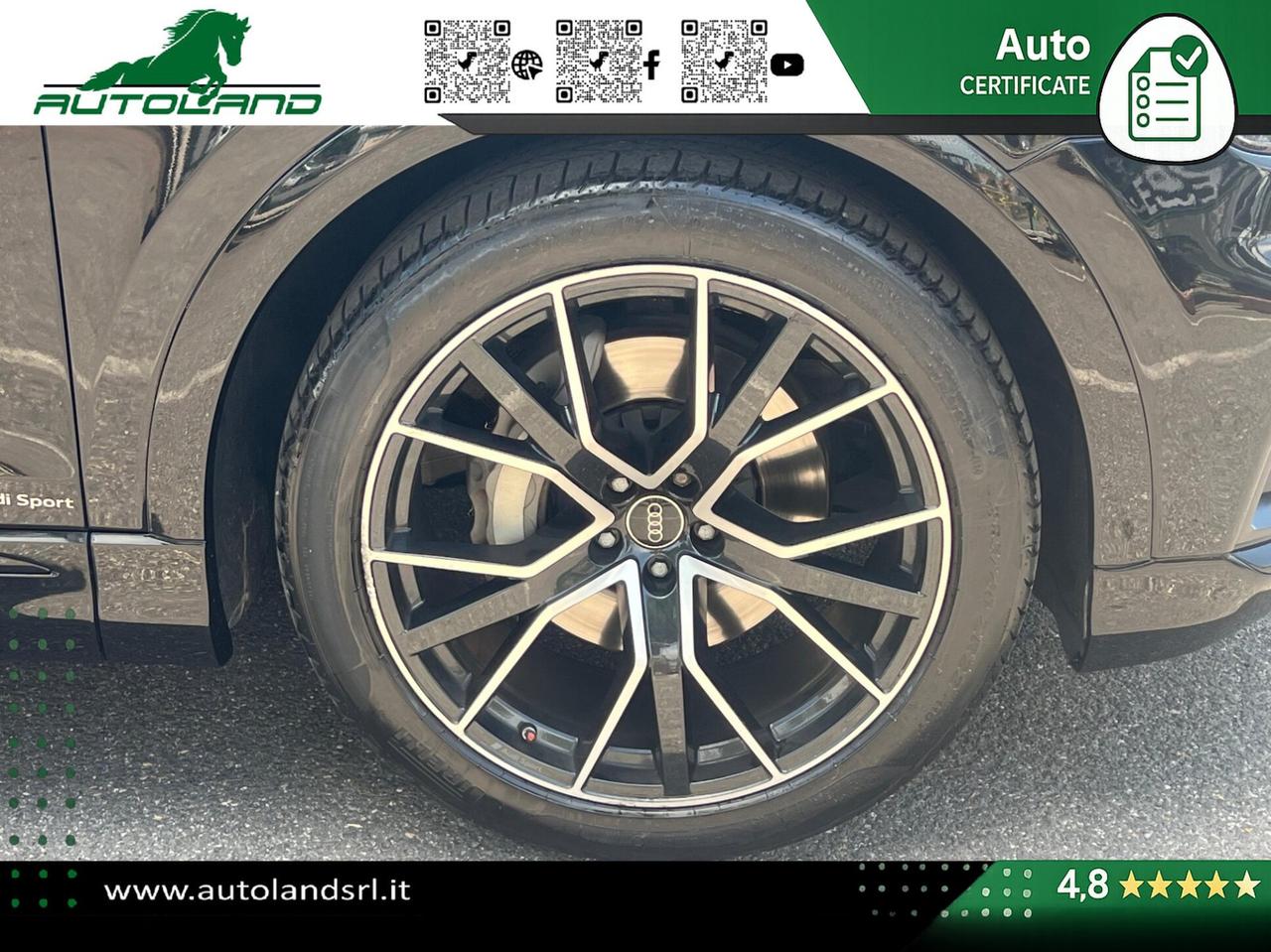 Audi Q8 50 3.0 286cv S-line Pelle Totale*Matrix*iva det