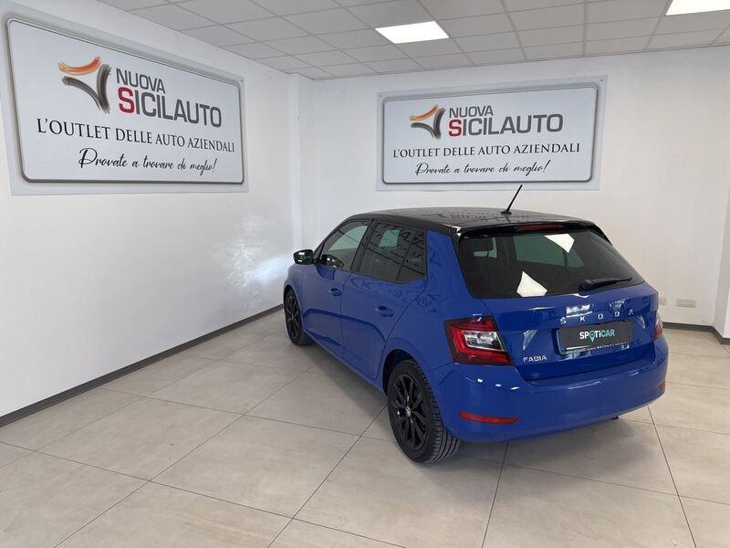 Skoda Fabia III 2015 Berlina 1.0 mpi Twin Color Nero 60cv my19
