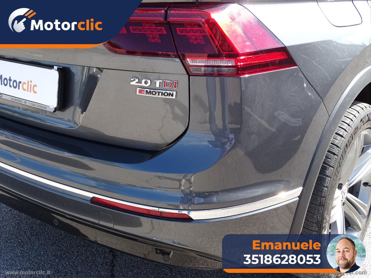VOLKSWAGEN Tiguan 2.0 TDI 190CV DSG 4MOT. R-LINE