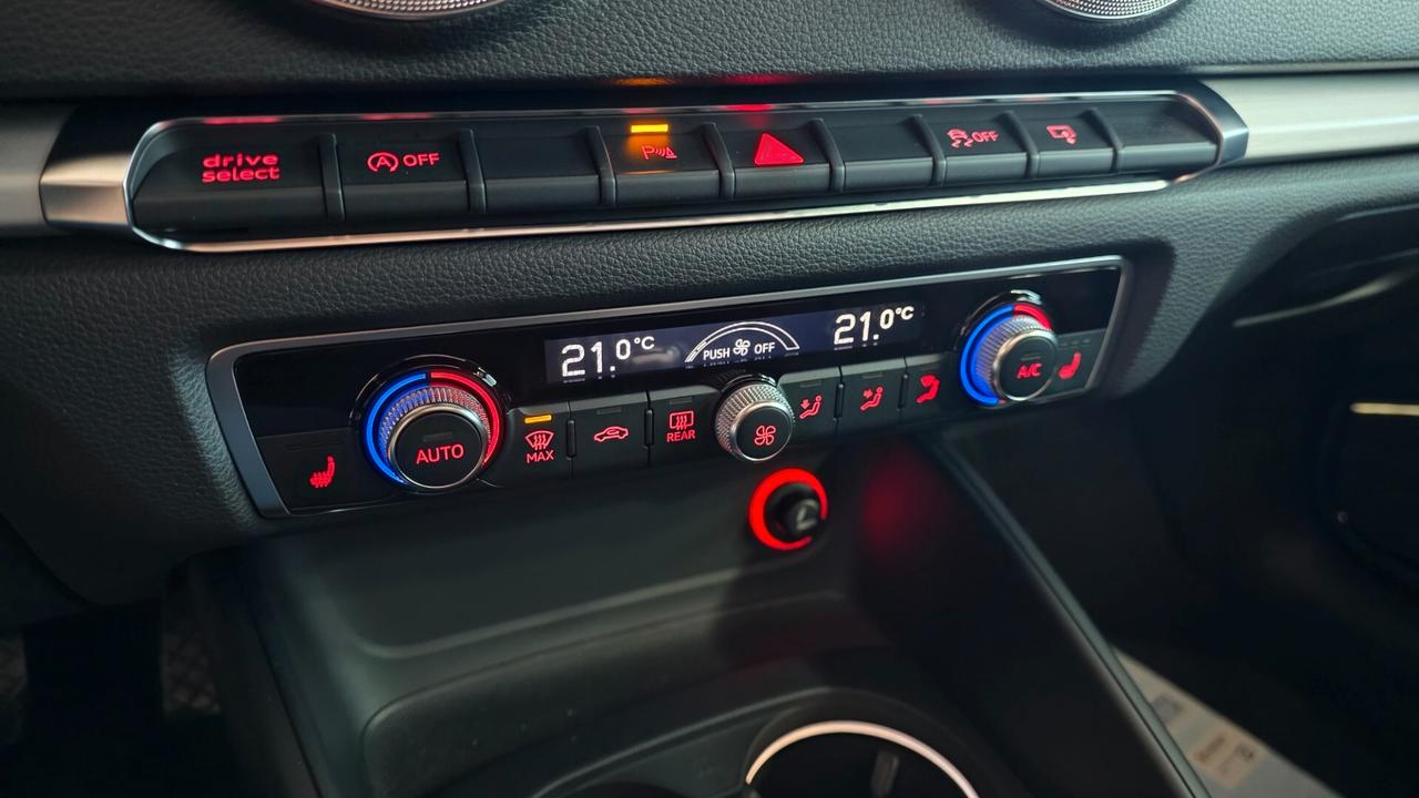 Audi A3 SPB 2.0 TDI 184 CV S tronic S Line quattro TETTO