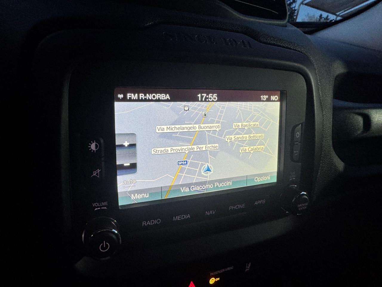 Jeep Renegade 1.6 Mjt 120 CV Limited Navi Grande sensori 360