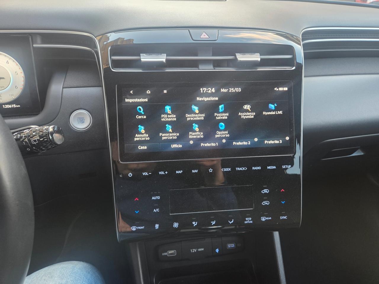 HYUNDAI TUCSON ANNO 2022 SOLI KM 120000 CERTIFICATI