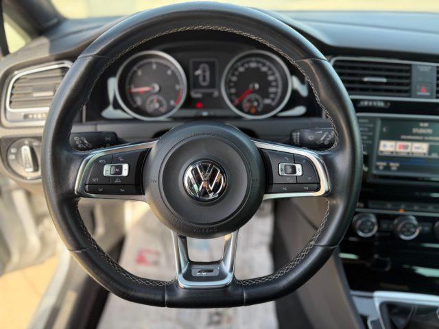 VOLKSWAGEN Golf 2.0 TDI 150 CV R-LINE UNICOPROPRIETARIO