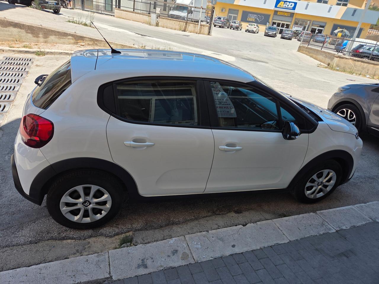 CITROEN C3 1.5 DIESEL 102 CV ANNO 2019 VAN 2 POSTI KM CERTIF