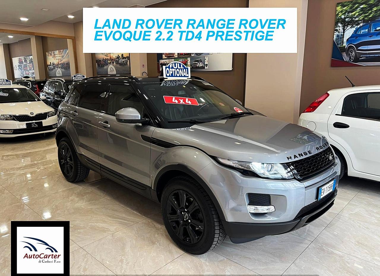 Range Evoque 2.2 TD4 PRESTIGE **80.000KM**